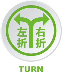 左折・右折